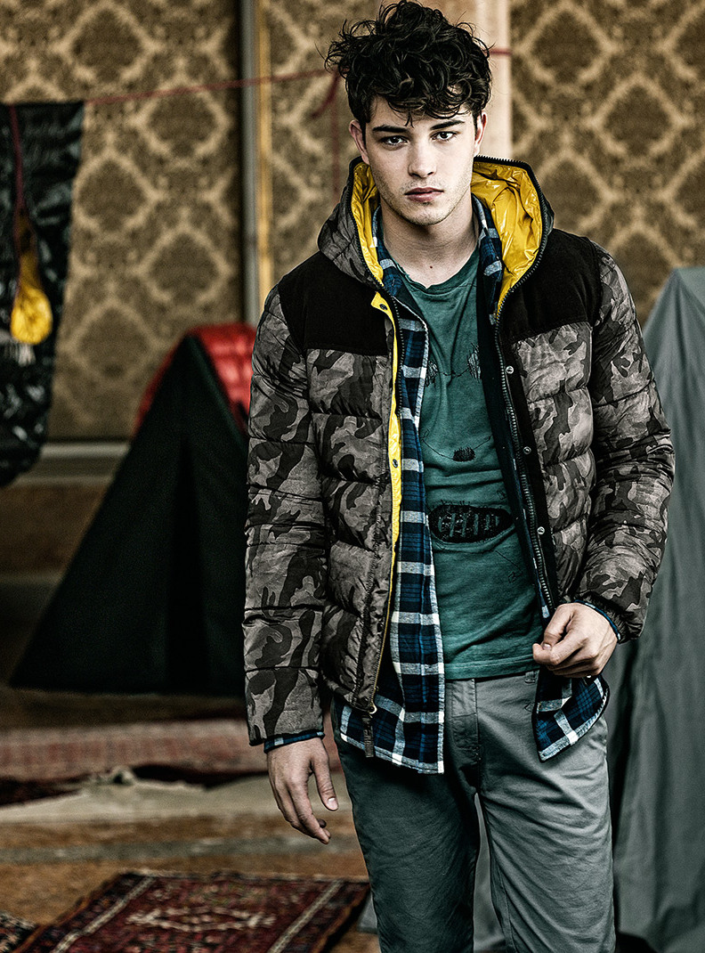 Francisco Lachowski Fronts Duvetica Fall/Winter 2013 Campaign