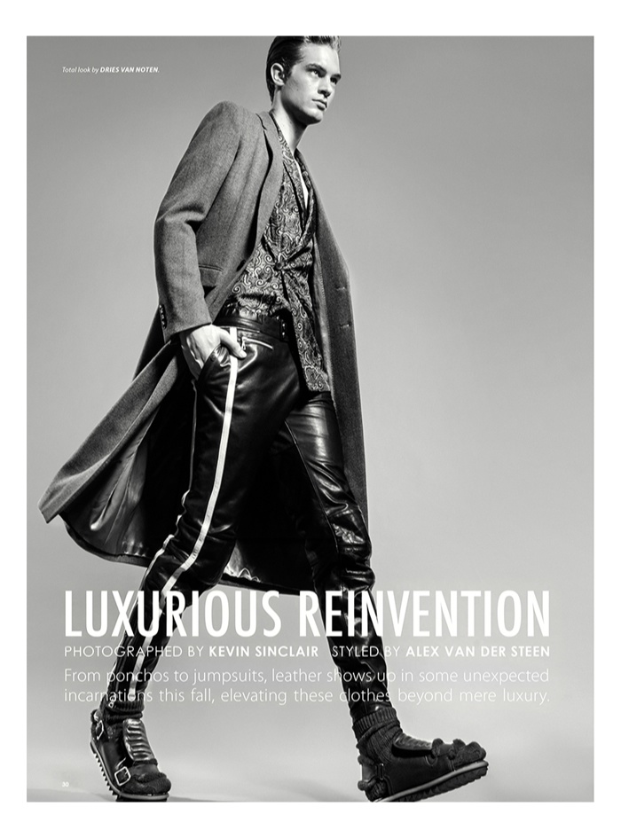 Victor Nylander & Greg Nawrat Sport Fall Outerwear for Essential Homme