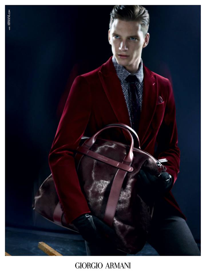 Giorgio Armani Fall/Winter 2013 Menswear Campaign