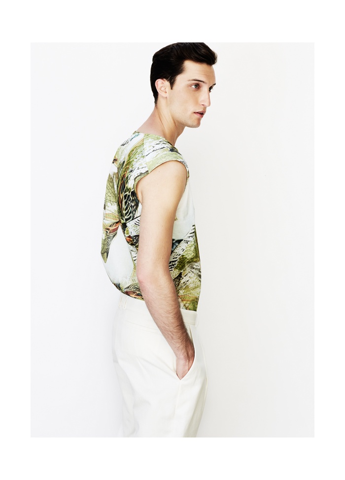 hien le spring summer 2014 campaign max von isser 006