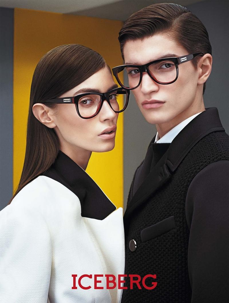 Alexander Ferrario Stars in Iceberg's Fall/Winter 2013 Eyewear Campaign