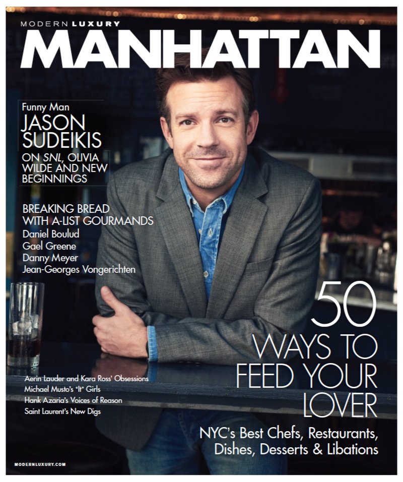 Jason Sudeikis Covers the July Issue of Manhattan Magazine