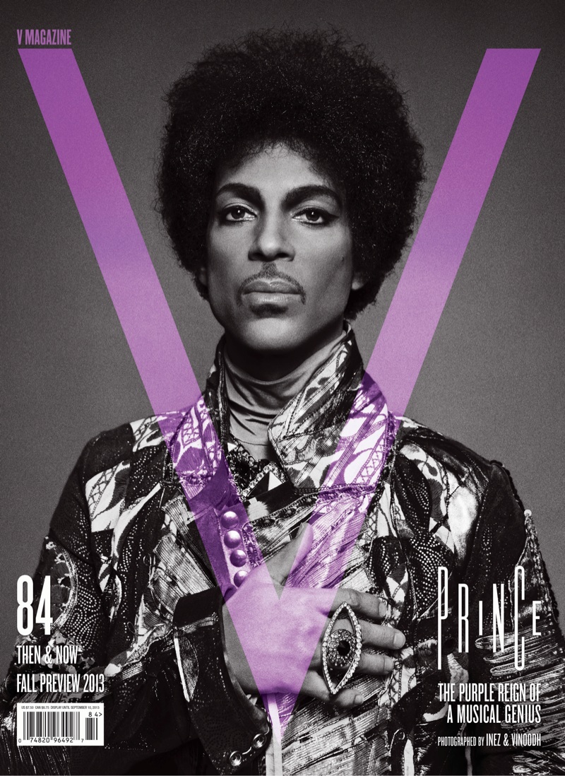 Prince Covers V Magazine’s August Issue