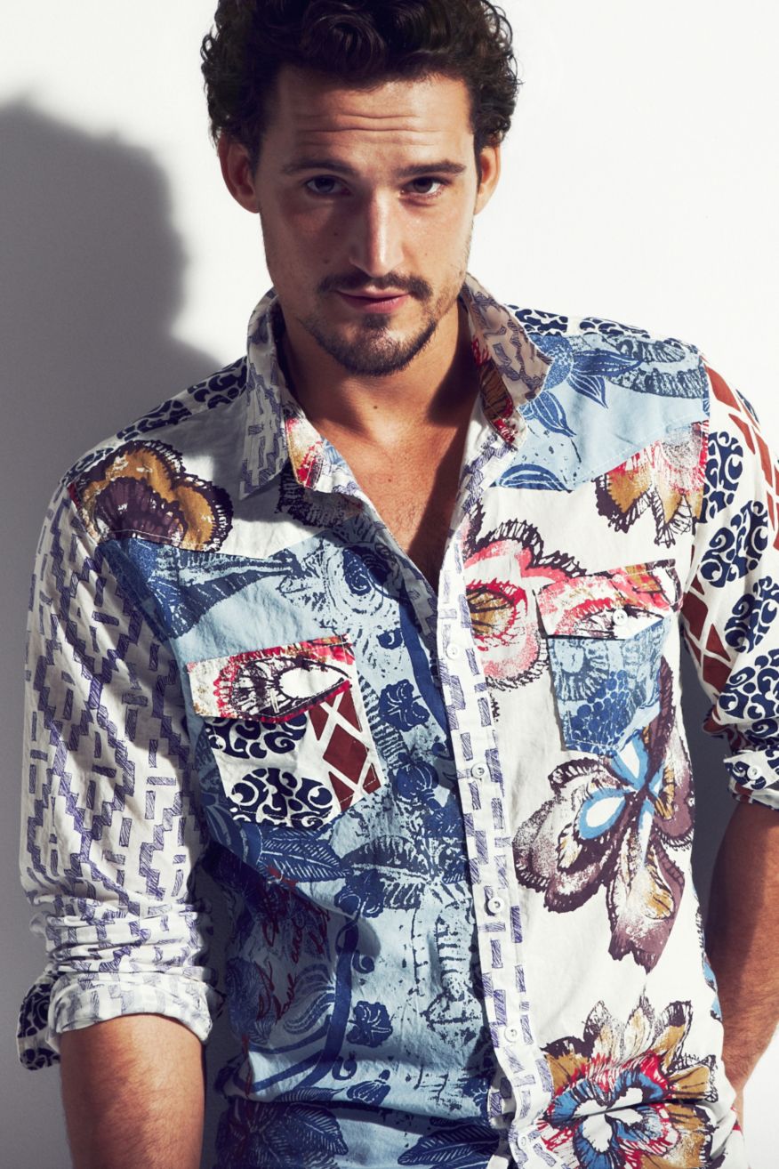 Sam Webb Graces Desigual Spring/Summer 2013 Lookbook