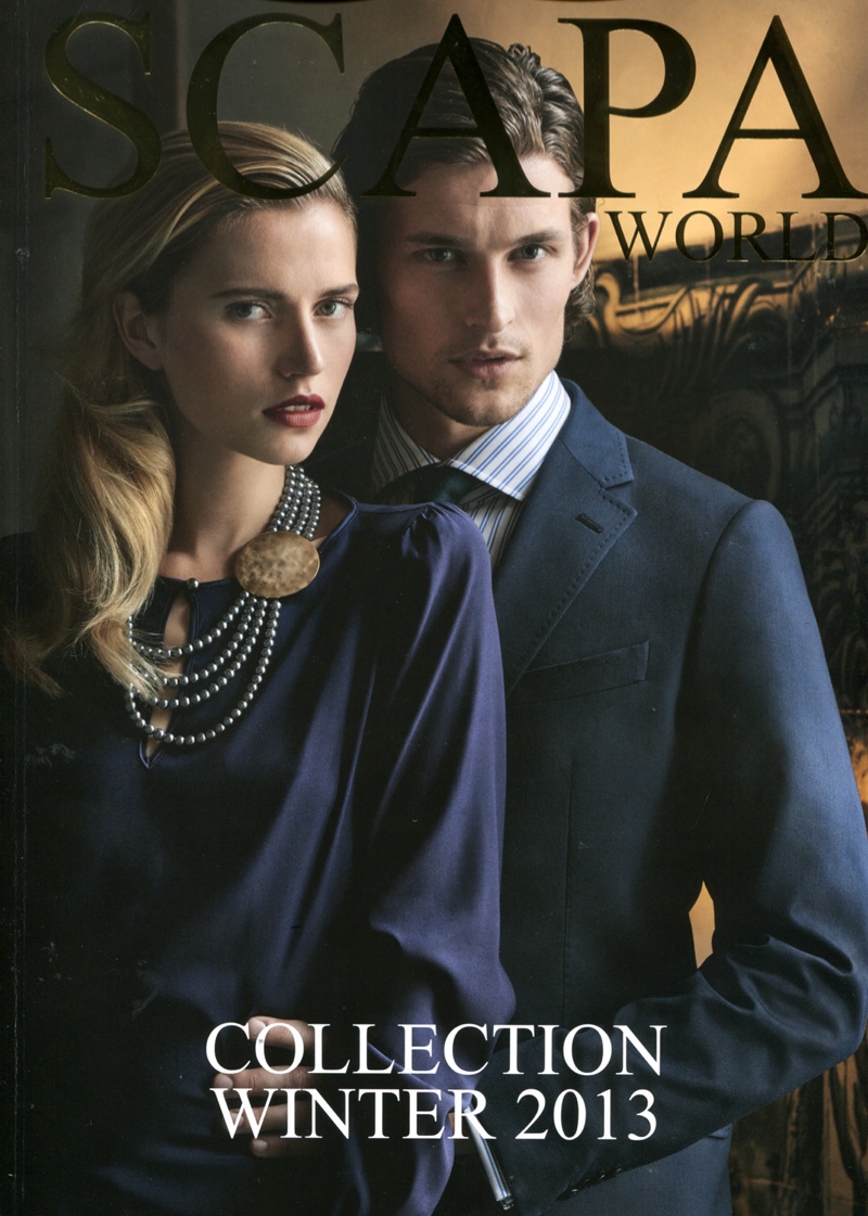 Wouter Peelen Dons Dashing Styles for Scapa Fall/Winter 2013