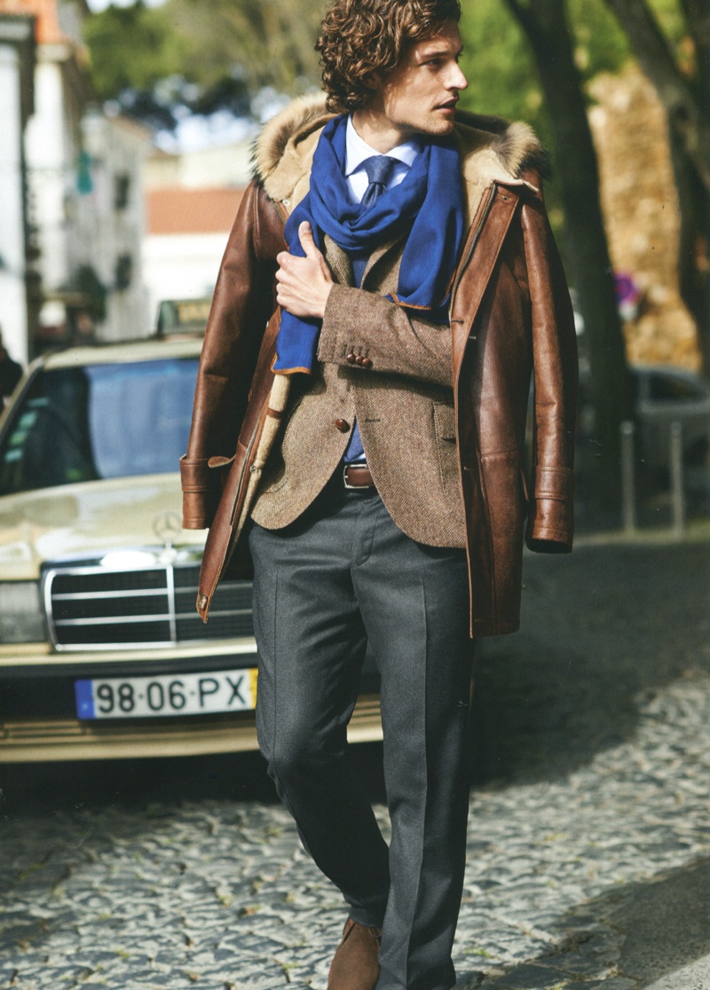 Wouter Peelen Dons Dashing Styles for Scapa Fall/Winter 2013 – The ...