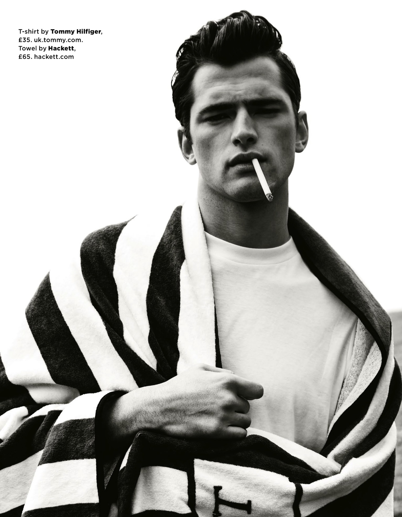 Sean O’Pry Wears Riviera Styles for British GQ