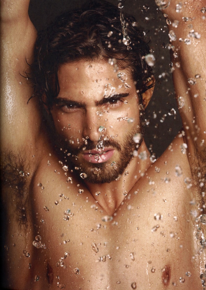 Model Juan Betancourt for Tom Ford Skincare and Grooming Campaign