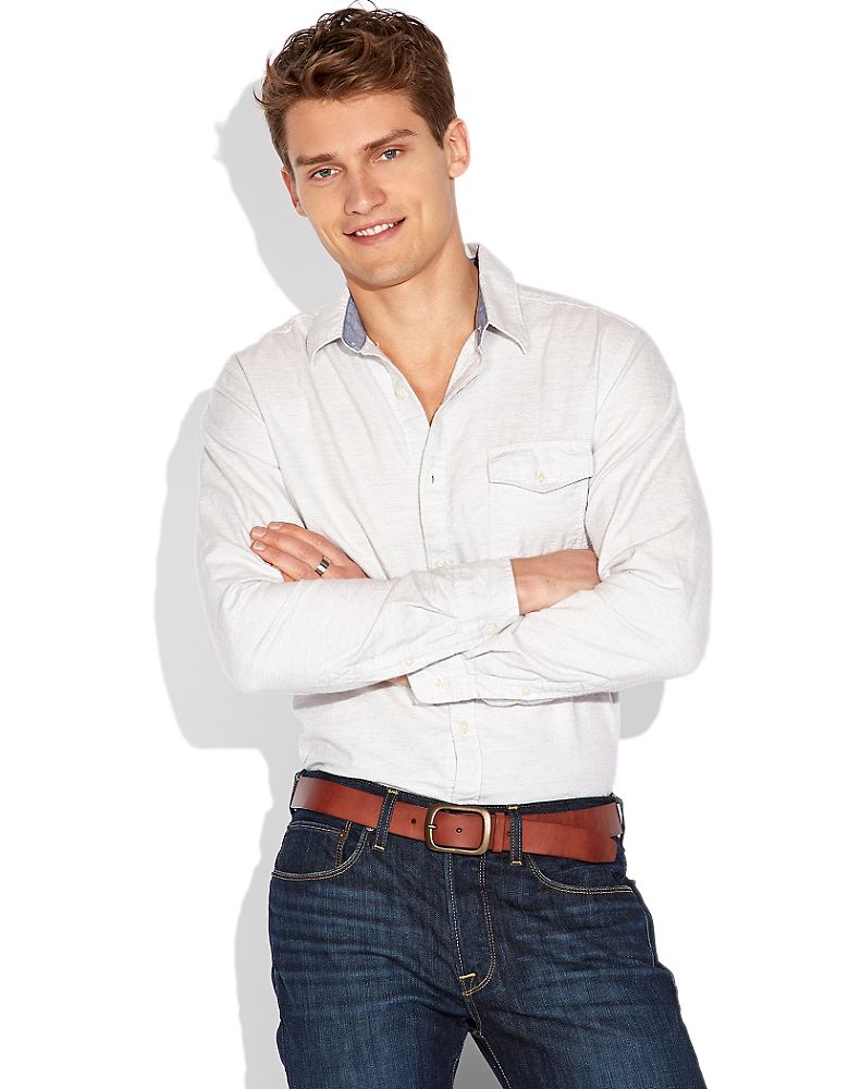 Vladimir Ivanov Models Lucky Brand’s New Arrivals