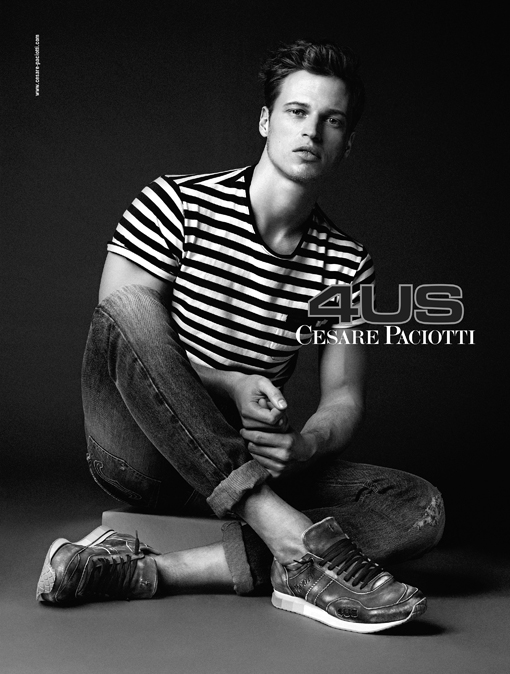 Lars Burmeister Appears in Cesare Paciotti 4US Summer 2013 Campaign