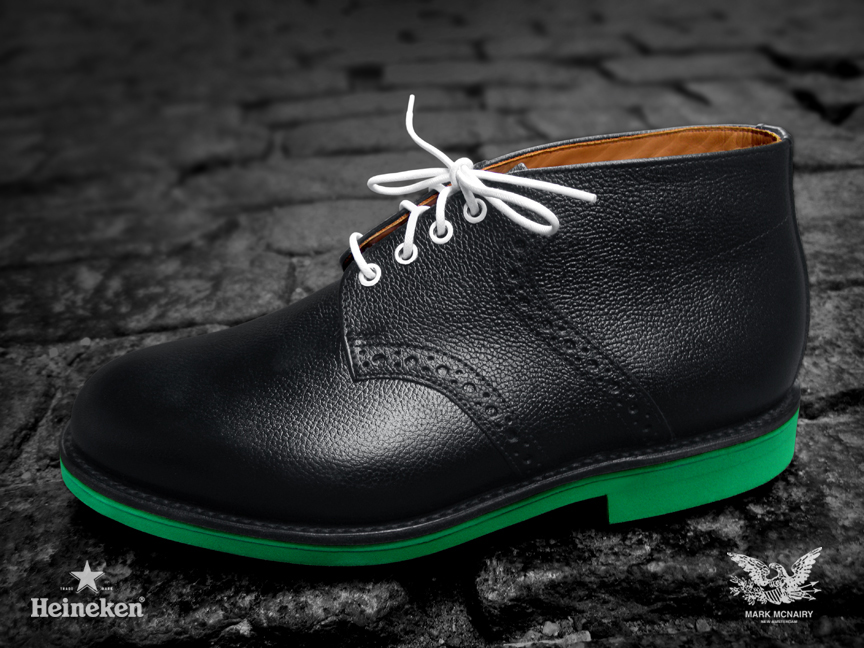 #Heineken100 Mark McNairy Black Chukka Saddle Boot