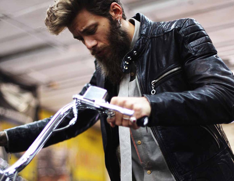 Andrew marc discount fabian leather jacket