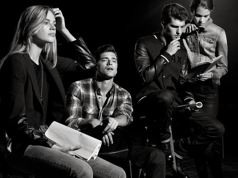 Sean O’Pry & Paolo Anchisi Star in Armani Exchange Fall/Winter 2013 Campaign