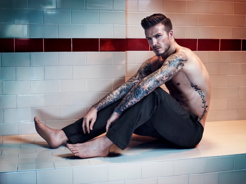 David Beckham Bodywear for H&M Fall/Winter 2013 Campaign