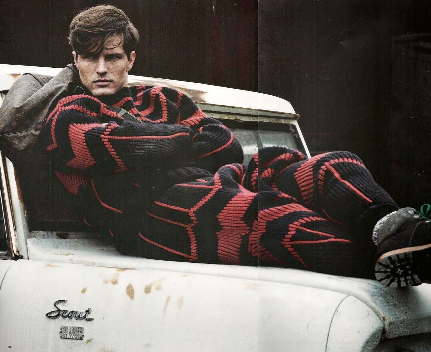Diego Miguel Models Louis Vuitton Fall Collection for Essential Homme
