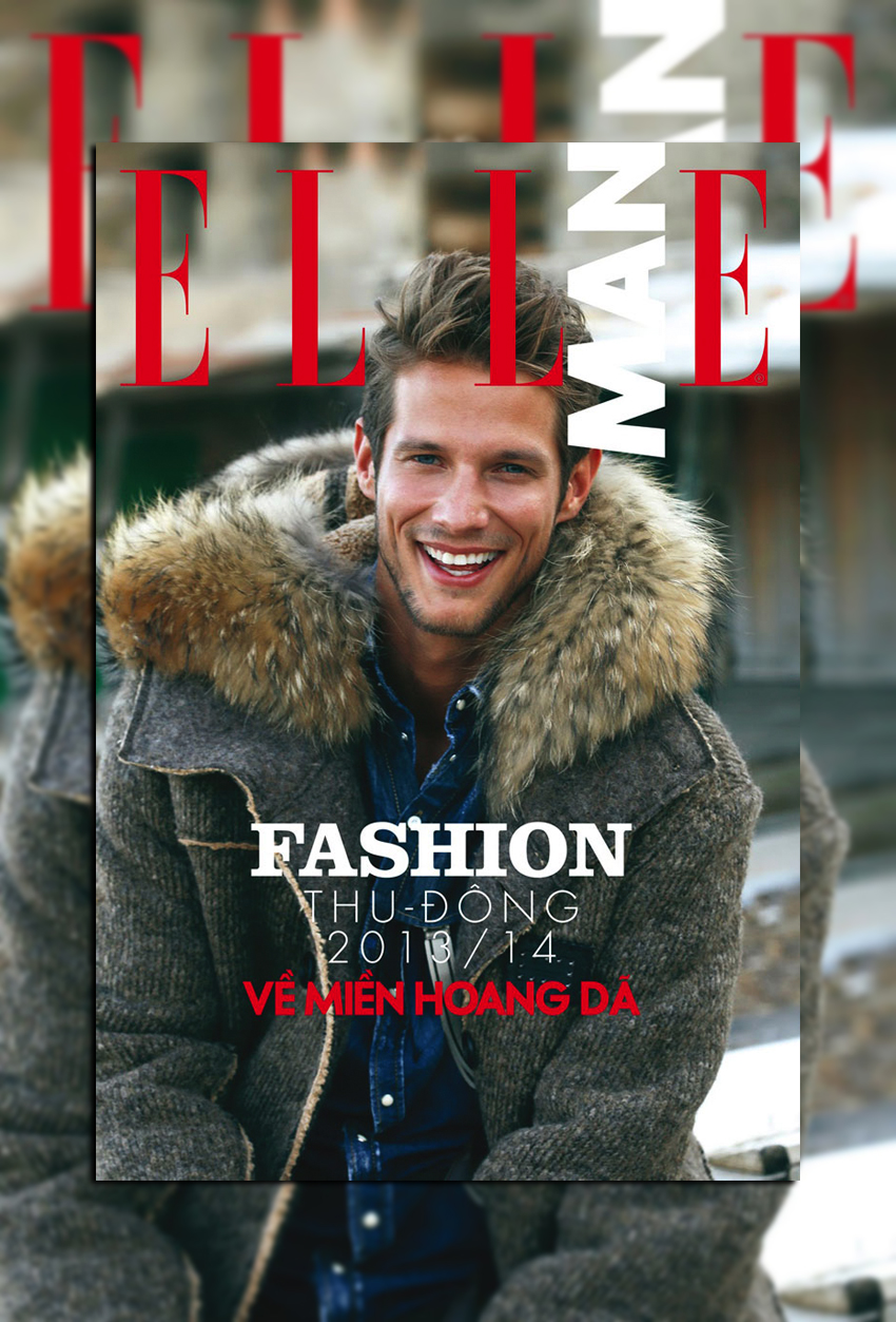 Domenique Melchior Covers Elle Man Vietnam’s Latest Issue