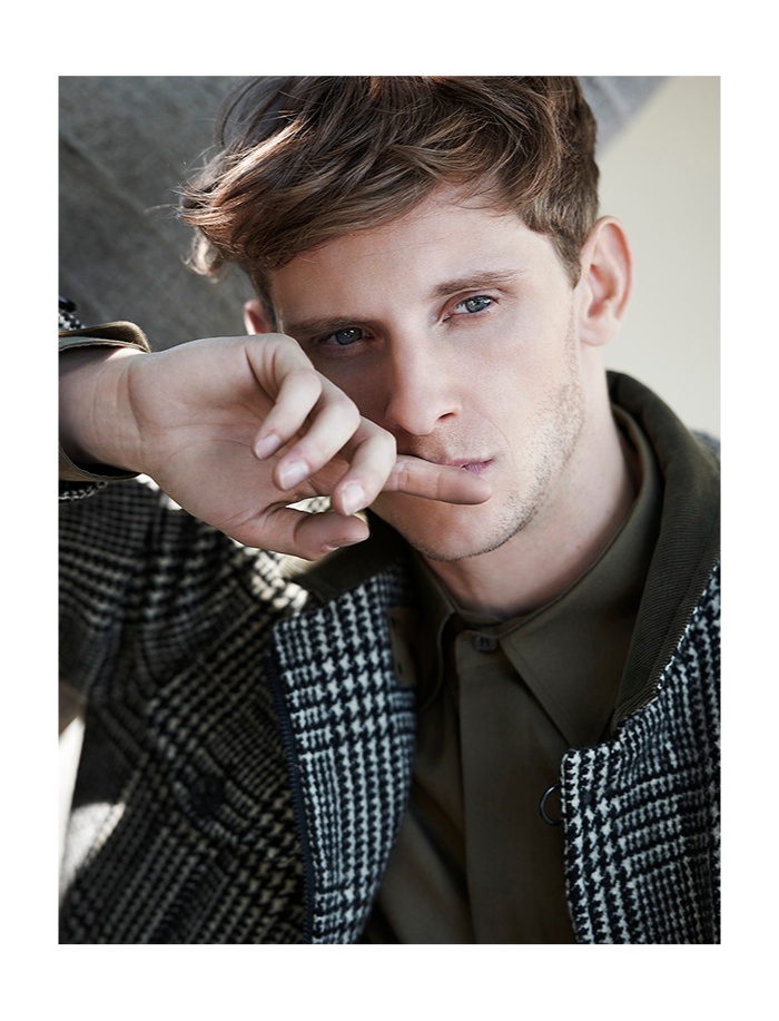 Jamie Bell Dons Fall Styles for Esquire Korea