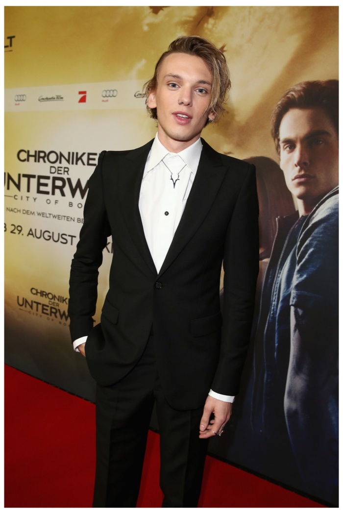 Jamie Campbell Bower Continues a Stylish Trend in Alexander McQueen