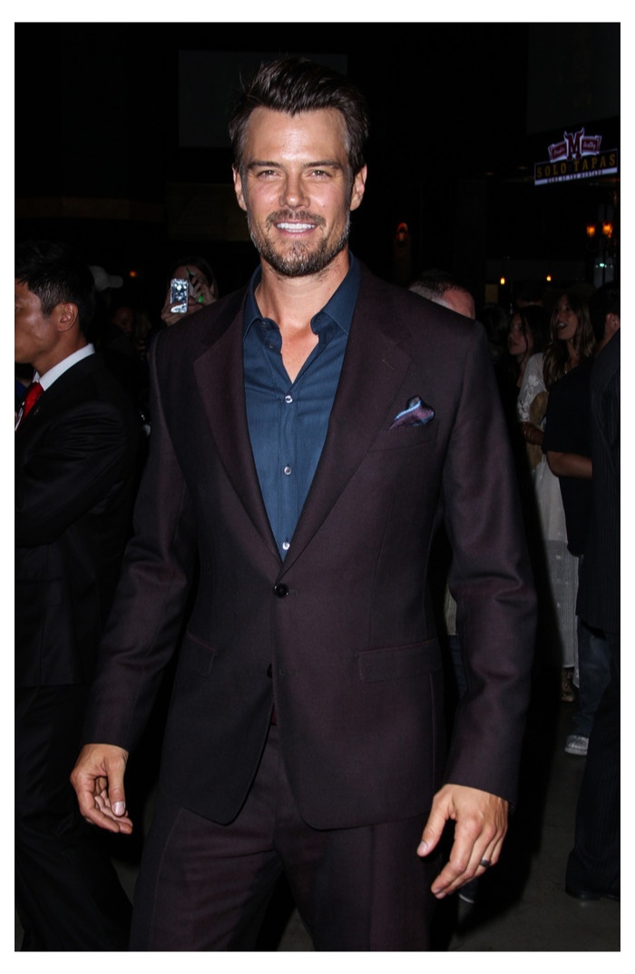 Josh Duhamel Wears Dolce & Gabbana to Premiere of ‘Scenic Route’