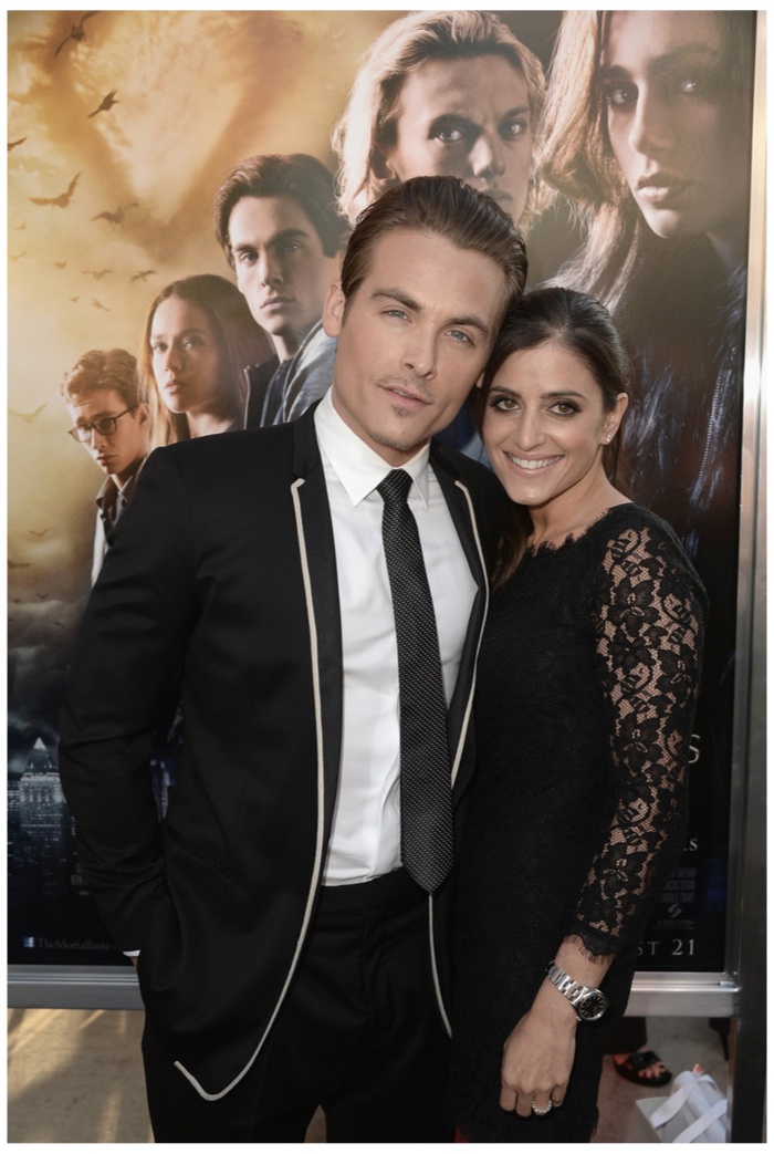 Kevin Zegers Wears Dior Homme to the Premiere of 'The Mortal Instruments: City of Bones'