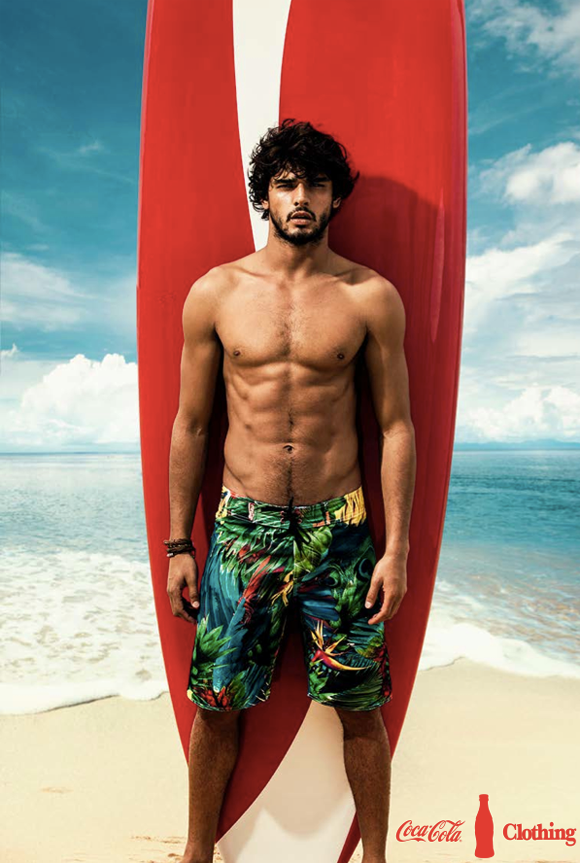 Marlon Teixeira Fronts Coca Cola Spring/Summer 2013/14 Campaign