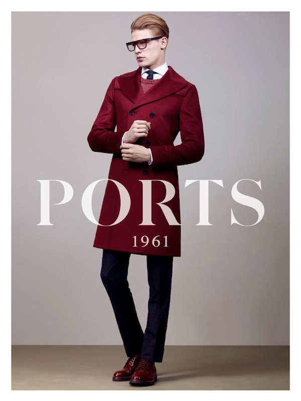 Lenz Von Johnston Stars in Ports 1961 Fall/Winter 2013 Campaign