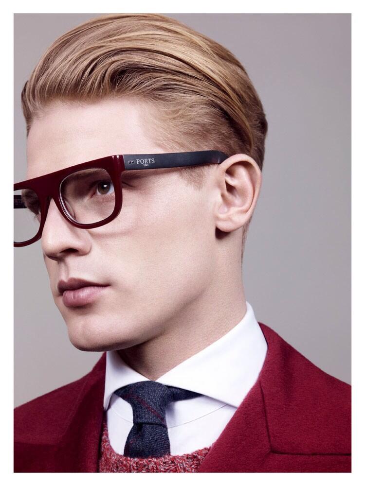 Lenz Von Johnston Appears in Ports 1961 Fall/Winter 2013 Eyewear Campaign