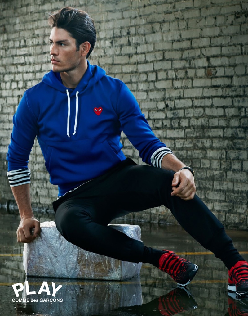 Tyson Ballou Sports the Fall/Winter 2013 Collections for Simons