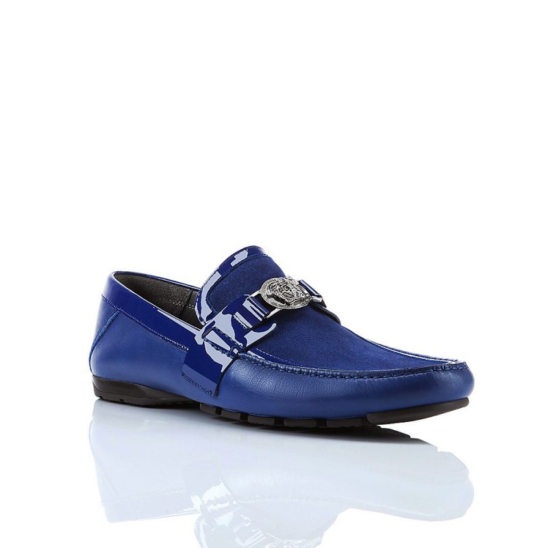 versace royal blue shoes