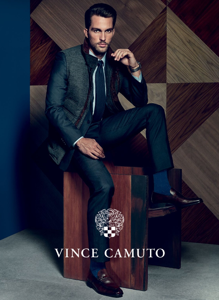 Tobias Sørensen Appears in Vince Camuto Fall/Winter 2013 Campaign