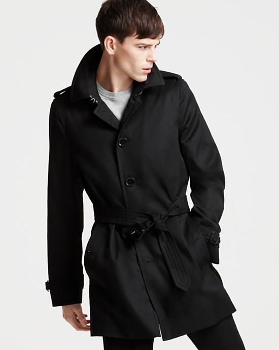 Burberry London Single-breasted Trench Coat