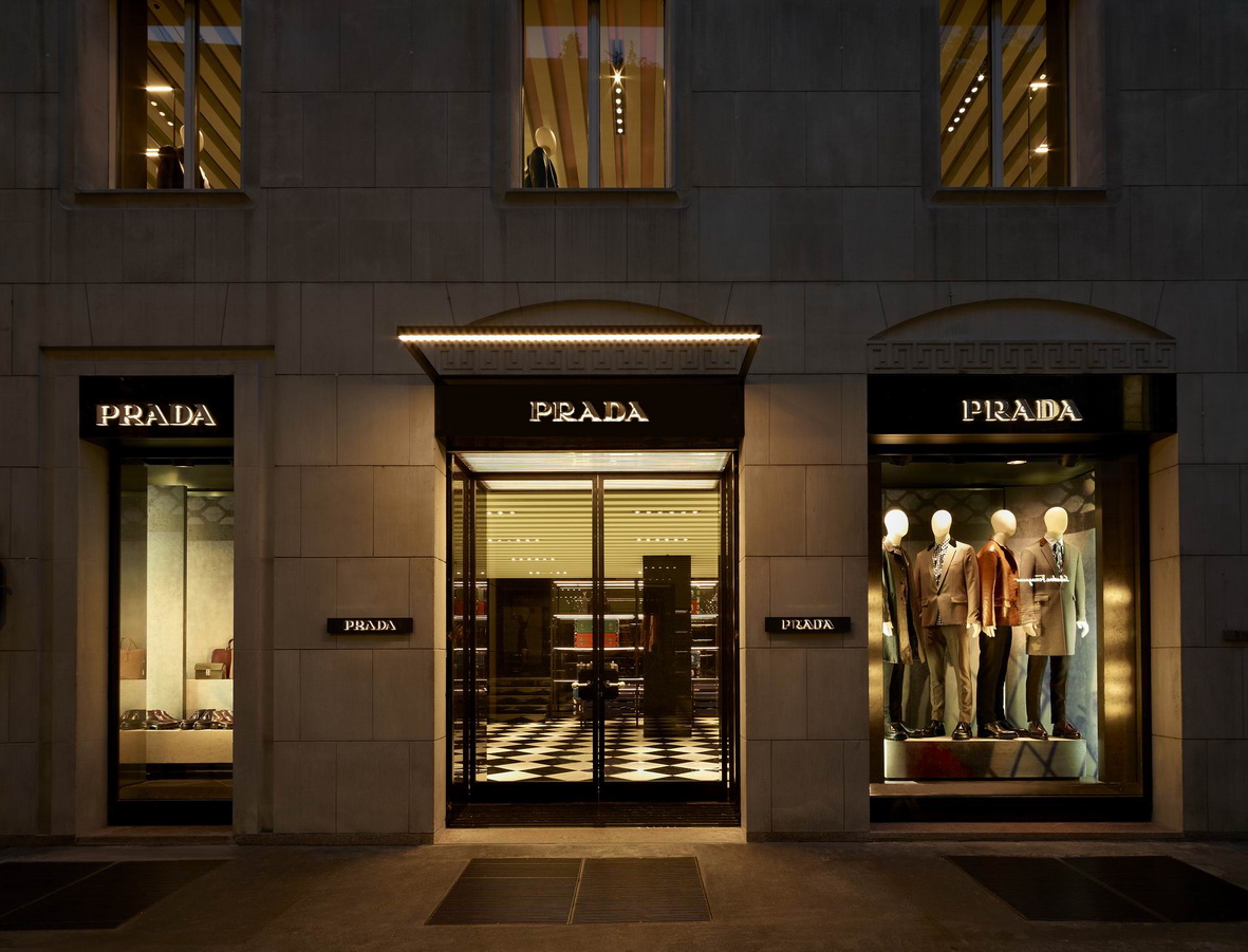 Prada Opens a New Men's Store in Via Monte Napoleone, Milan – The