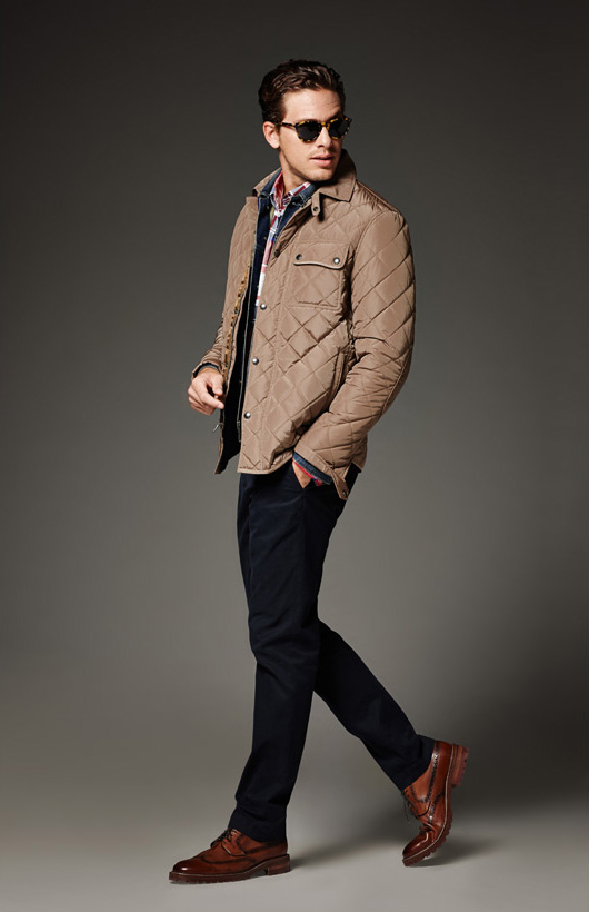 Adam Senn Sports Banana Republic's Fall 2013 Collection – The Fashionisto