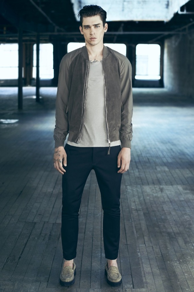 Cole Mohr Models AllSaints Spring/Summer 2014 – The Fashionisto