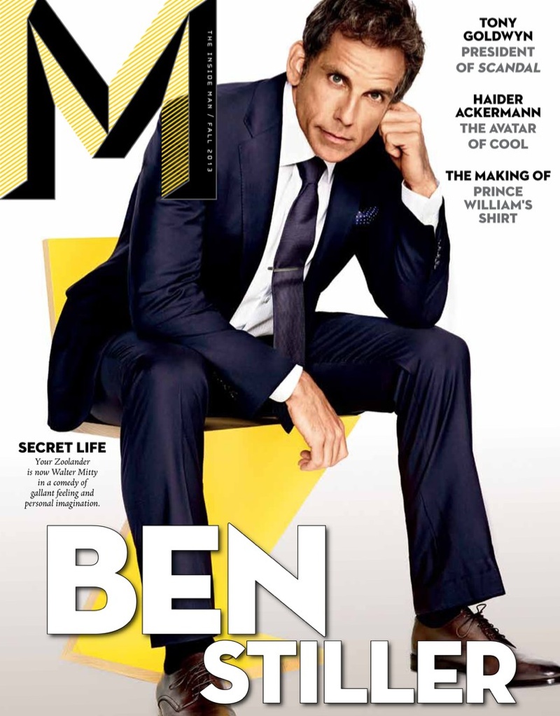 Ben Stiller Covers M Magazine
