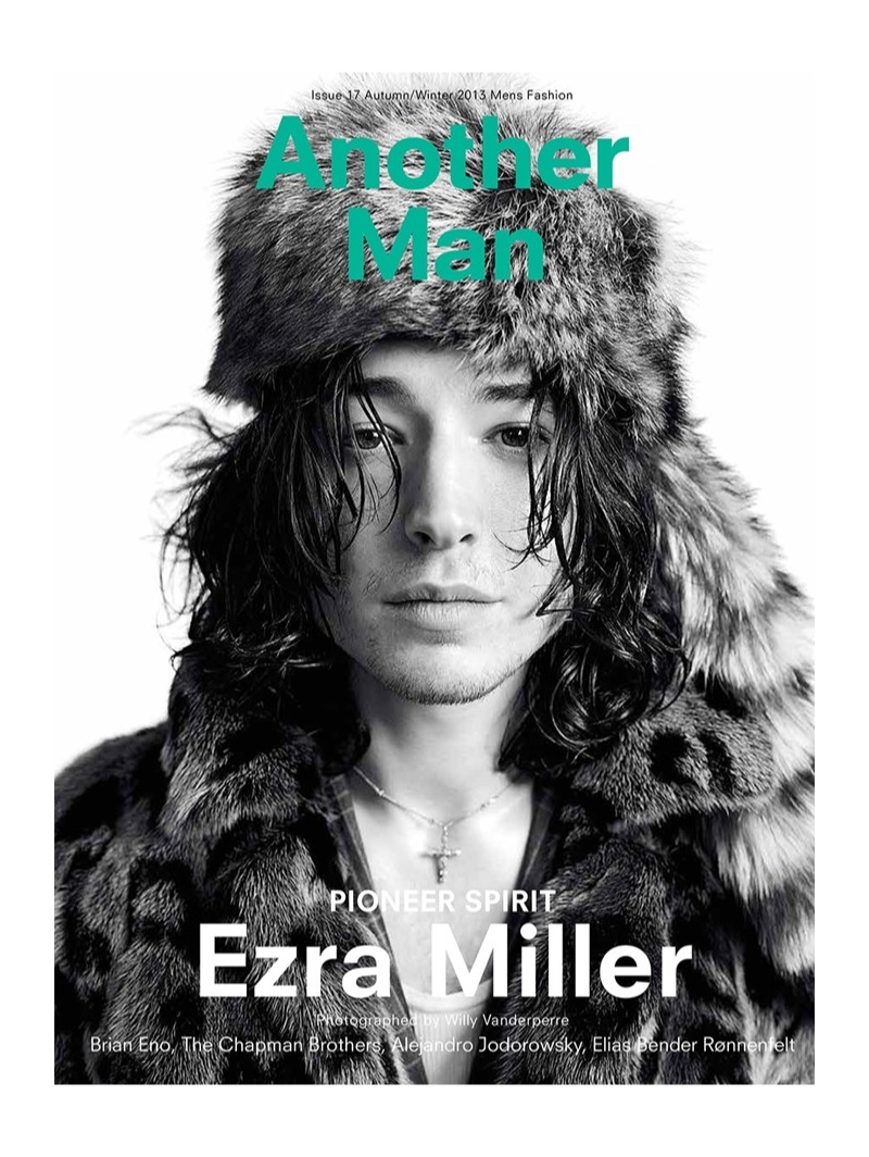 Ezra Miller Covers the Fall/Winter 2013 Issue of AnOther Man