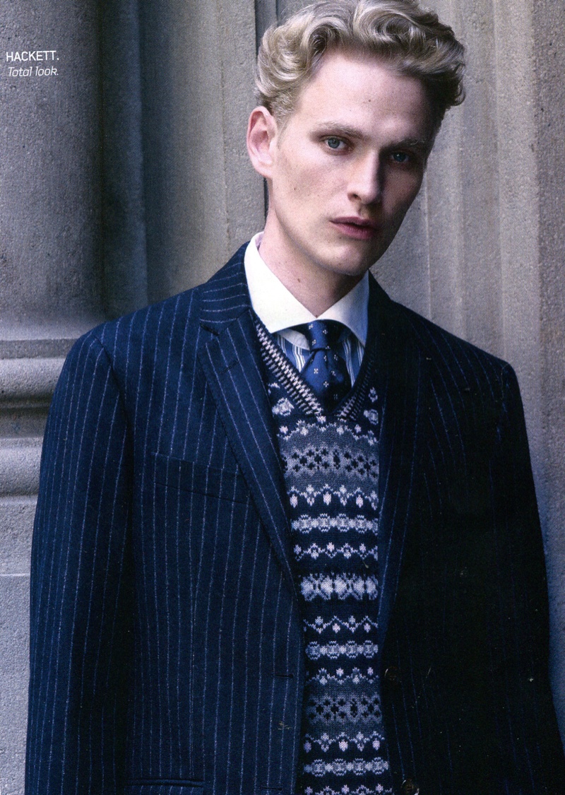 Gerhard Freidl Dons the Fall/Winter 2013 Collections for DT Spain