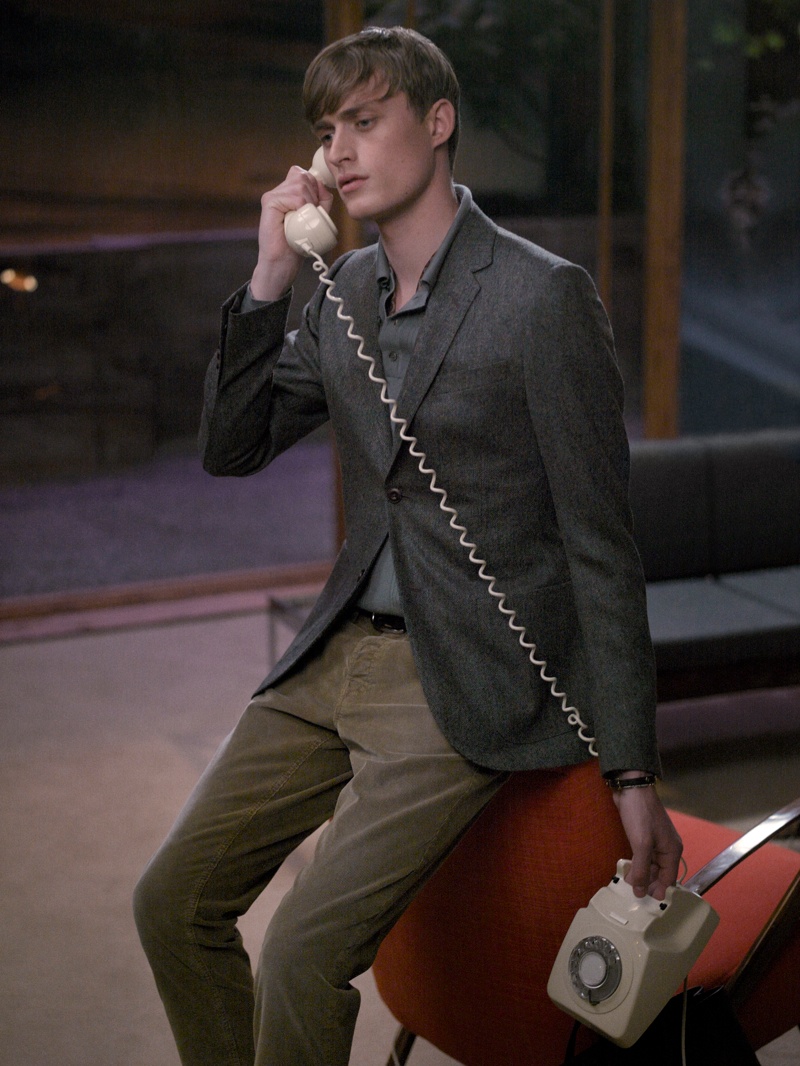 Benjamin Grillon Shoots Bastiaan Van Gaalen in Gucci Fall