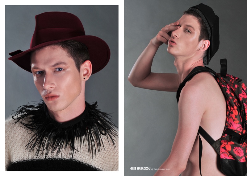 Top Model Benoni Loos Photographed for Carbon Copy