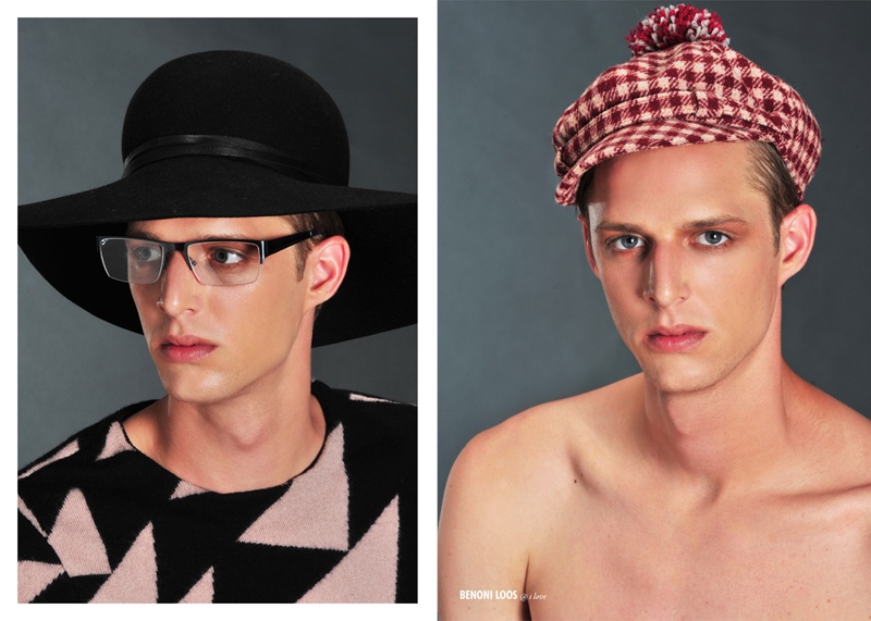 Top Model Benoni Loos Photographed for Carbon Copy