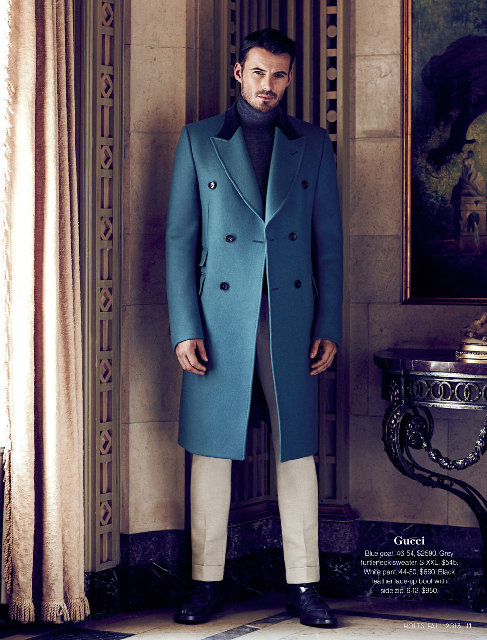 Alex Lundqvist Graces Holt Renfrew’s Fall/Winter 2013 Catalogue