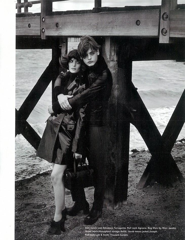 Jacob Morton Goes Retro for i-D