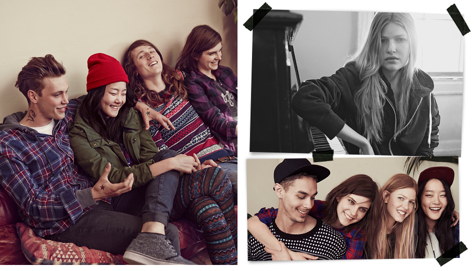 Nic Smith, Jackson Blyton & Jake Cooper Enjoy a ‘Fall Hangout’ from H&M