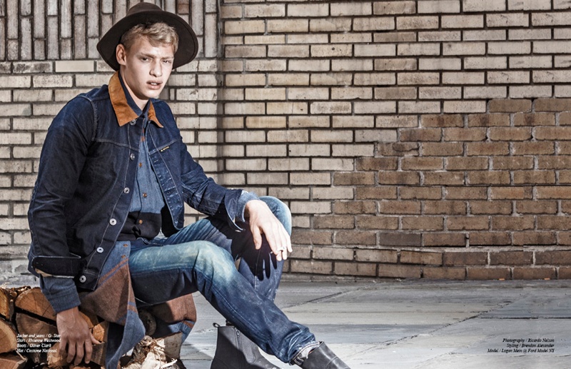 Logan Mein Goes Western for Schön! Magazine