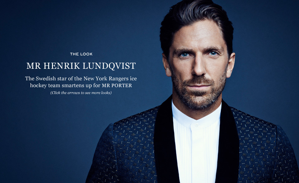 Henrik Lundqvist on the NHL Playoffs, Hockey Fashion, and His Secret Barber