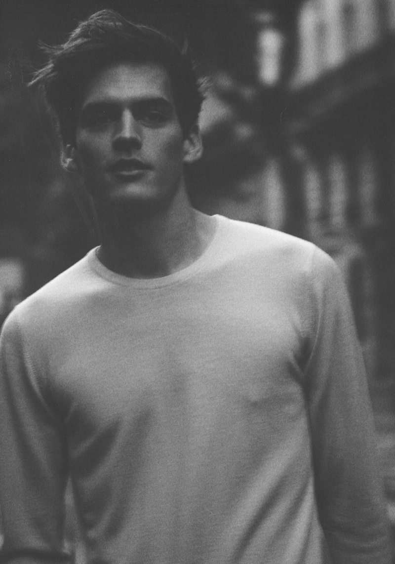 Christopher Michaut Gets Comfortable in Garments from Montagut Spring/Summer 2014