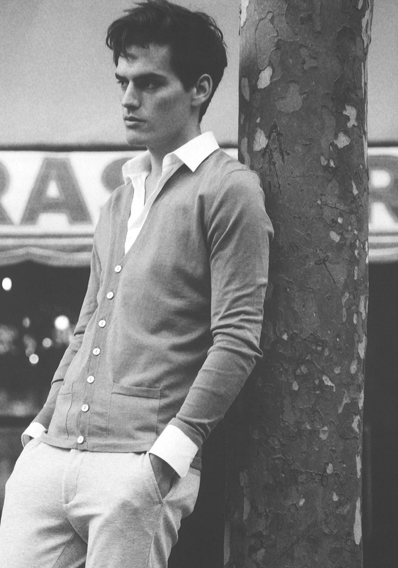 Christopher Michaut Gets Comfortable in Garments from Montagut Spring/Summer 2014