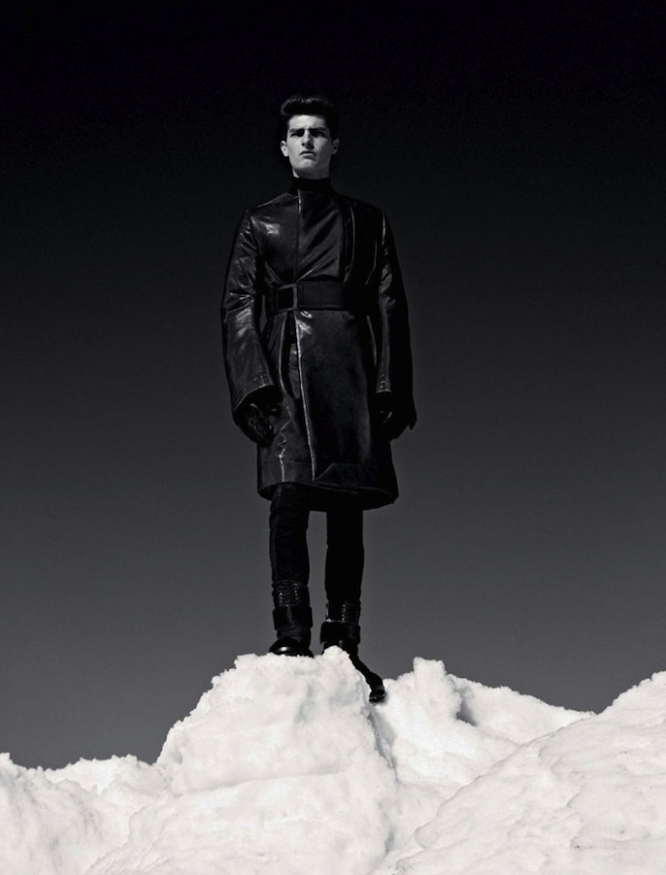 Paolo Anchisi Hits the Slopes for GQ Style Germany