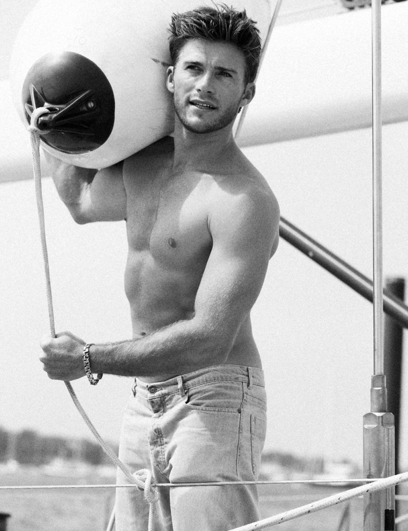 Scott Eastwood Revealed for Town & Country.