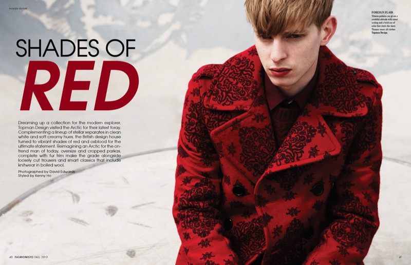 Thomas Penfound in Topman Design Fall/Winter 2013 for Fashionisto #8